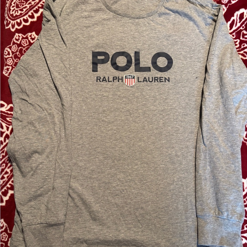 Ralph Lauren Gray Polo Shirt